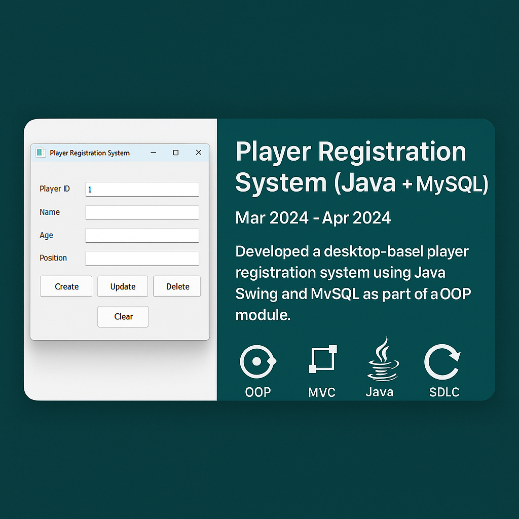 Player Registration System