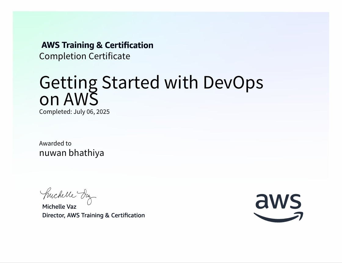 AWS DevOps Certification