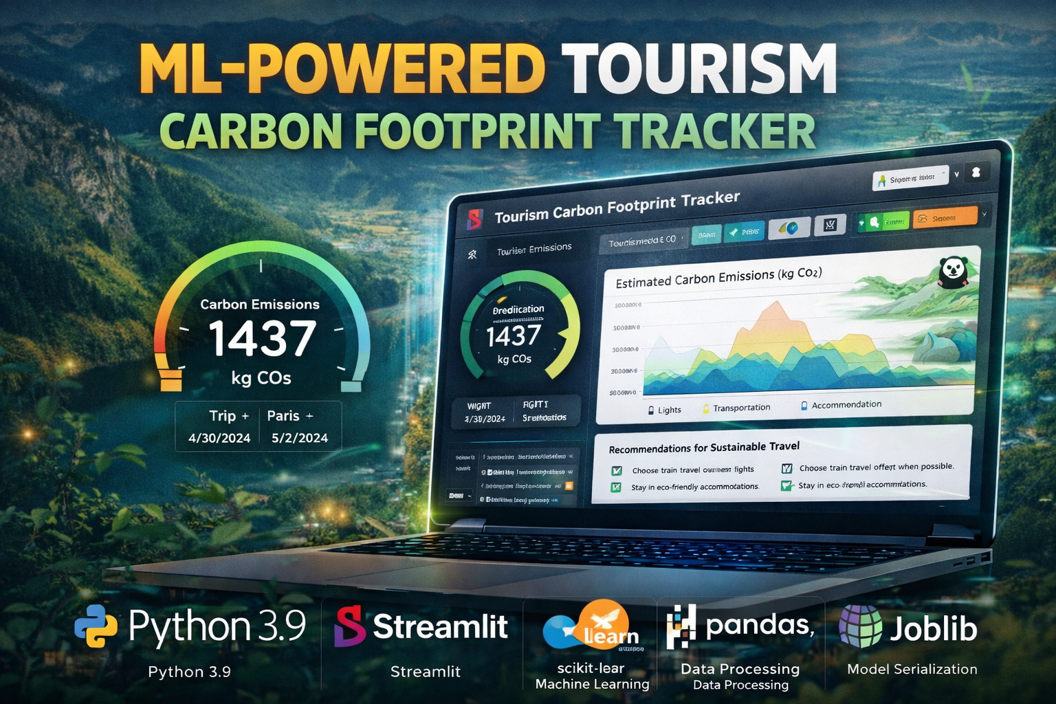 Tourism Carbon Footprint ML Engine